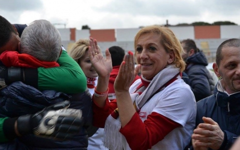Tina, presidente dell'Altamura: �Nel calcio per diffondere valori. Peccato per Barletta�
